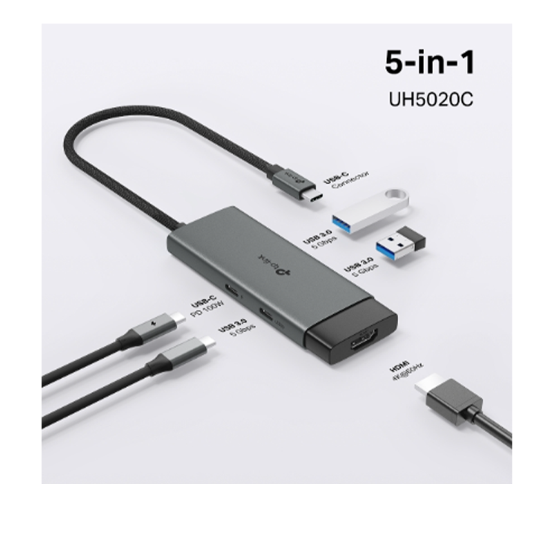 TP-Link USB Type-C 5 in 1 Hub TP-Link USB Type-C 5 in 1 Hub